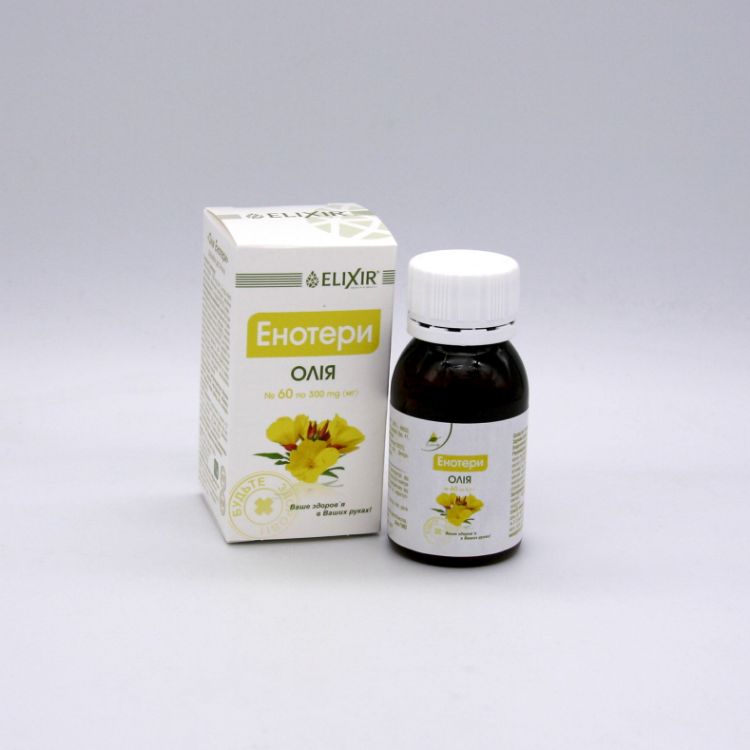 Obrázok z Pupalkový olej - 60 kapsúl - (1/300 mg) - Elixir
