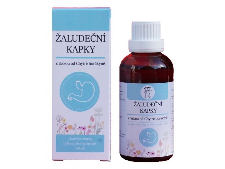Obrázok z Bylinářství U Chytré horákyně Žalúdočné kvapky - Bylinkářství U Chytré horákyně - 50 ml