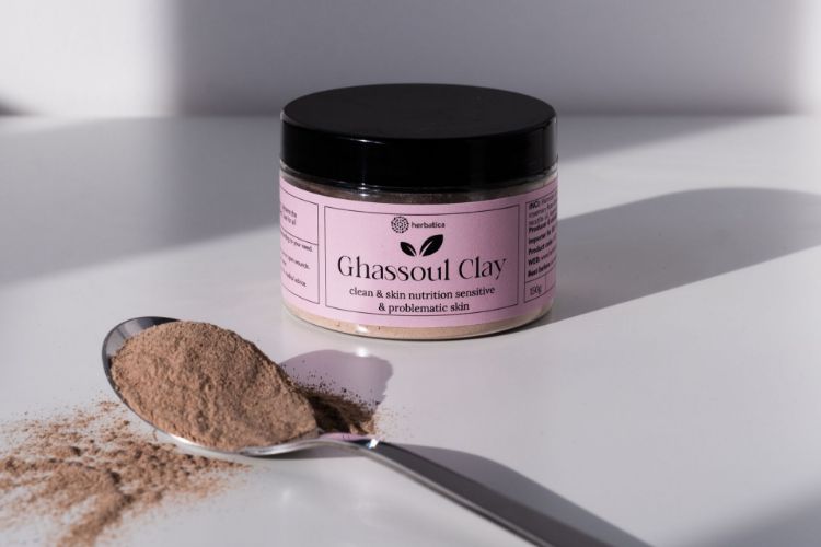 Obrázok z Marocký ghassoul íl 100% BIO prírodný - Herbatica - 150 g