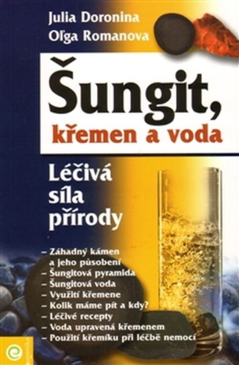 Obrázok z Šungitové kamene Kniha - Šungit, křemen a voda