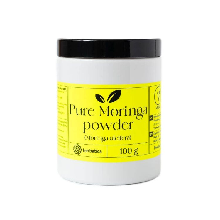 Obrázok z Moringa prášok - 100 g - Herbatica