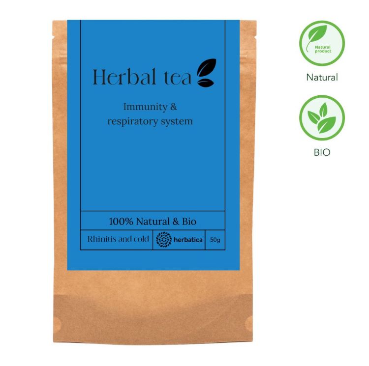 Obrázok z Bylinný čaj Nádcha a prechladnutie - 50g - Herbatica