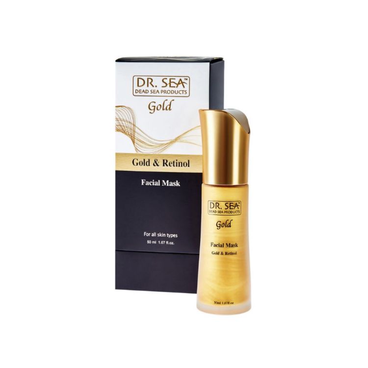 Obrázok z Pleťová maska na tvár Gold & Retinol - 50ml - Dr. Sea