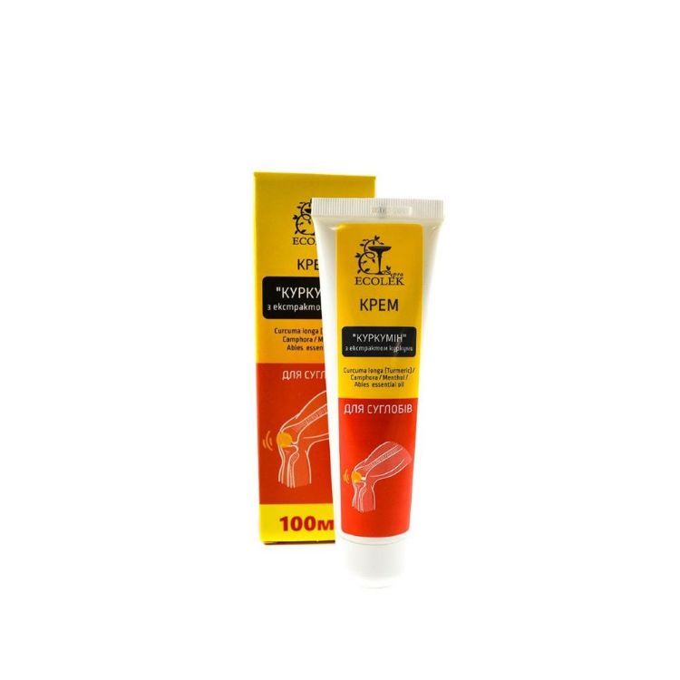 Obrázok z Telový krém s extraktom z kurkumy - 100ml - Ecolek