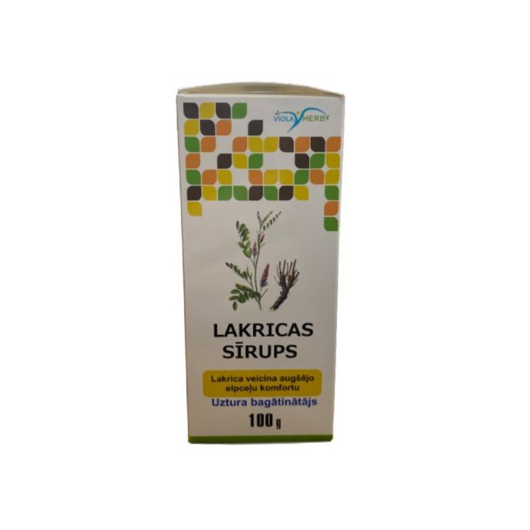 Obrázok z HealthNA Sirup zo sladkého drievka proti kašľu a zachrípnutiu - 100g - ViolaHerb