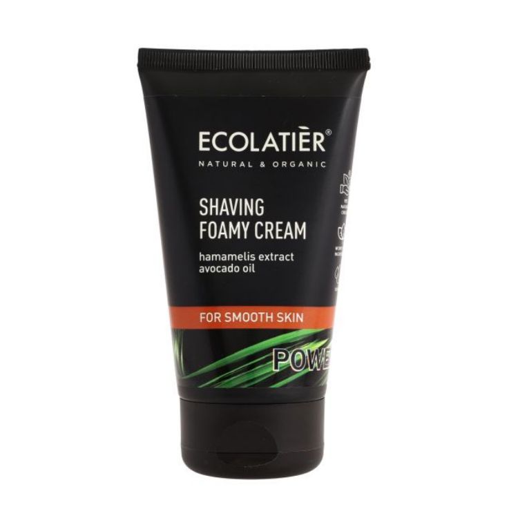 Obrázok z Penový krém na holenie pre hladkú pokožku - 150 ml - Ecolatier