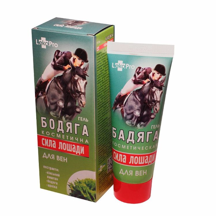 Obrázok z KONSKÁ SILA gél Badiaga na jazvy, hematómy, opuchy - 75 ml - LekoPro