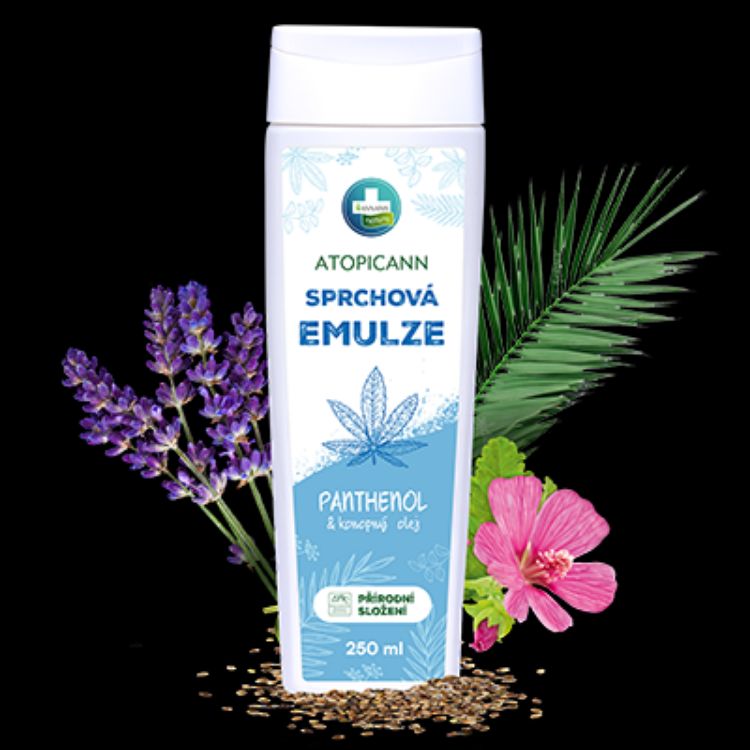 Obrázok z ATOPICANN sprchová emulzia s pantenolom - 250 ml - Annabis