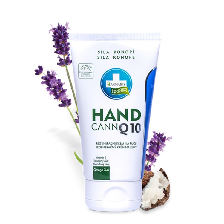 Obrázok z HANDCANN Q10 krém na ruky s bambuckým maslom  75 ml - Annabis