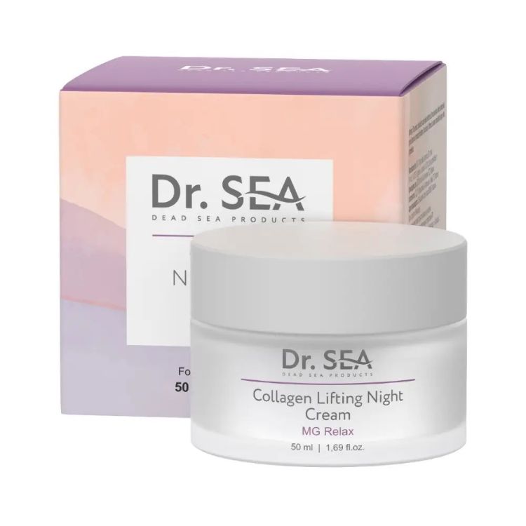 Obrázok z Kolagénový nočný krém s liftingovým efektom a vitamínom E - 50 ml - Dr. Sea