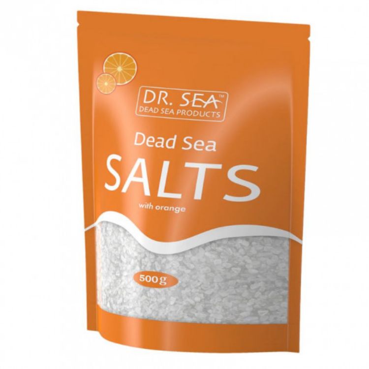 Obrázok z Soľ z Mŕtveho mora s pomarančovým extraktom - 500g - Dr. Sea