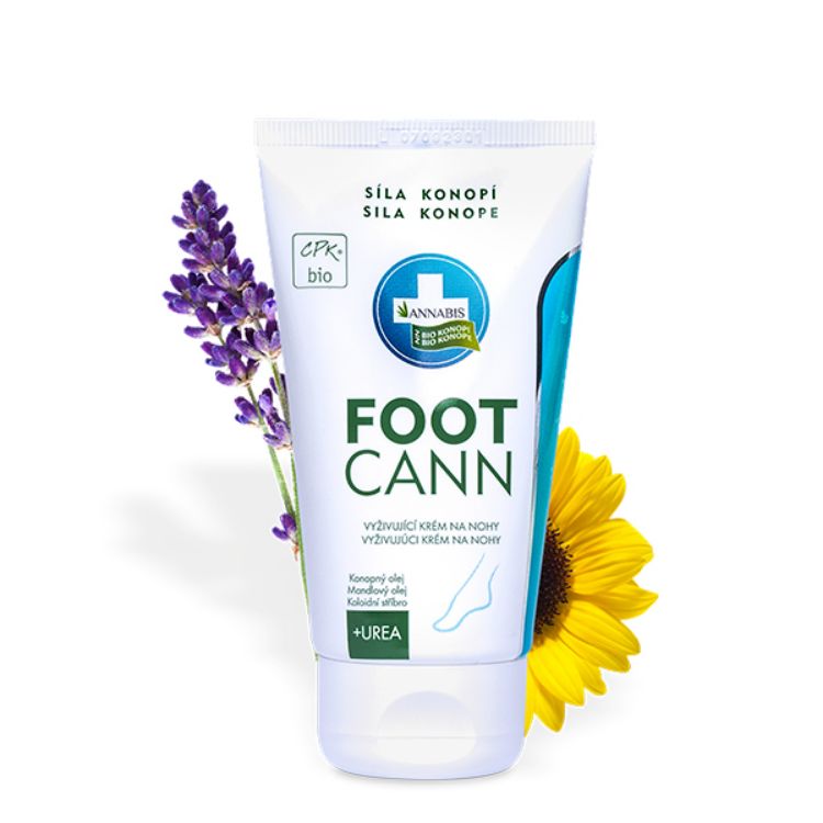 Obrázok z FOOTCANN BIO krém na nohy s ureou - 75 ml - Annabis