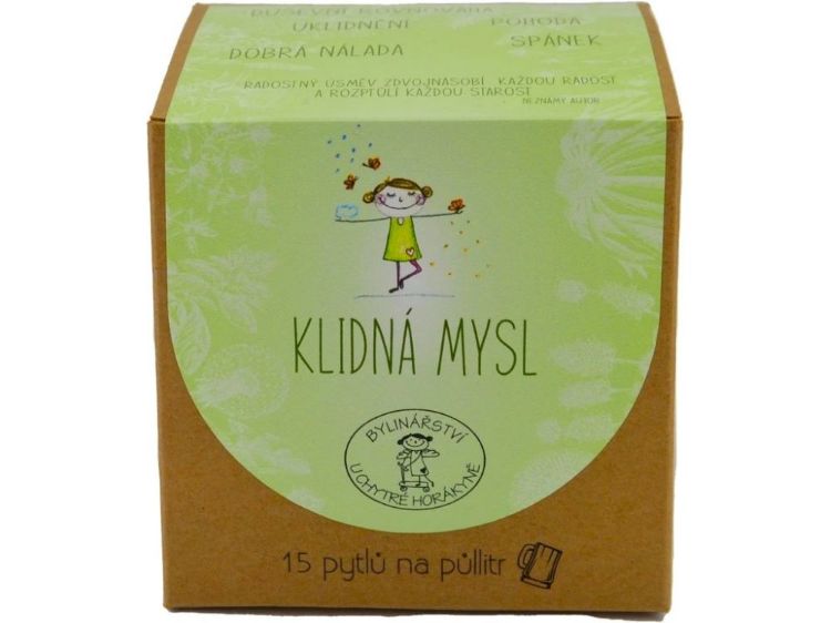 Obrázok z Porcovaný bylinný čaj "Pokojná myseľ"- 45g (15x3g) - Bylinářství U Chytré horákyně