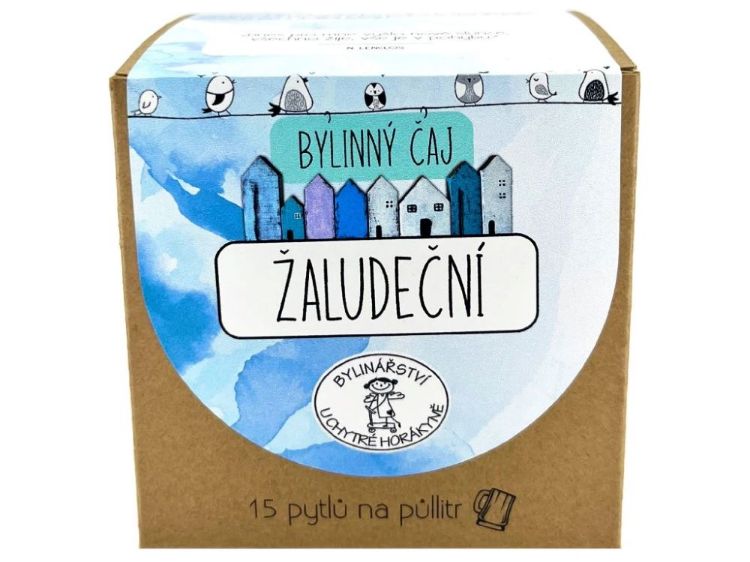 Obrázok z Porcovaný bylinný čaj "Žalúdočný"  - 45g (15x3g)- Bylinářství U Chytré horákyně