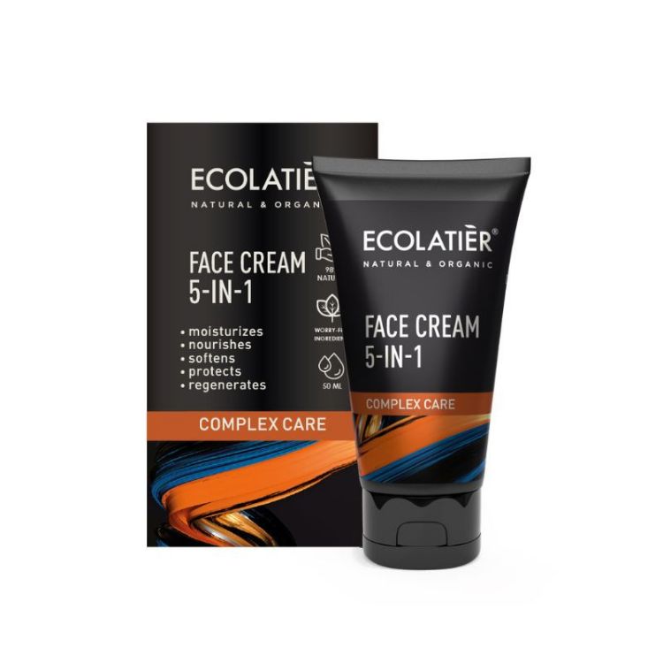 Obrázok z Krém na tvár 5 v 1 komplexná starostlivosť - 50 ml - Ecolatier
