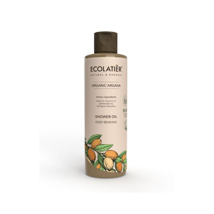 Obrázok z Sprchový olej Deep Reviving Organic Argana - 250 ml - Ecolatier