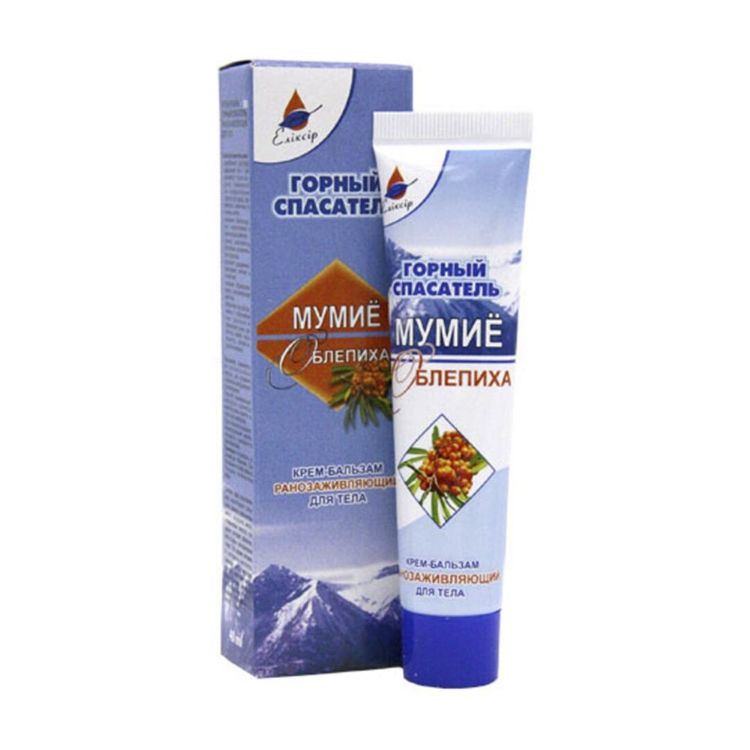 Obrázok z Krémový balzám na telo s mumiom - Mountain Rescuer - Elixir - 40 ml