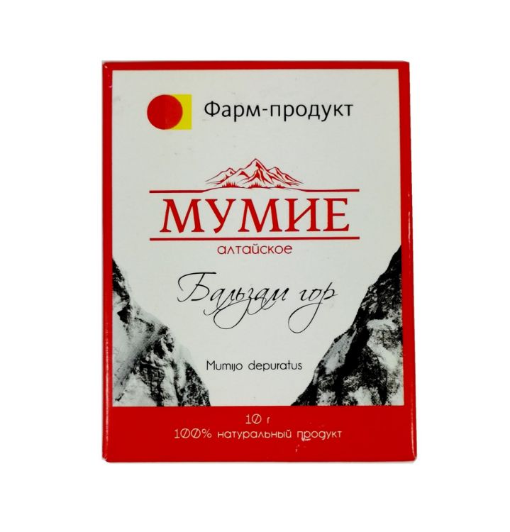 Obrázok z Altajské mumio - Farm Produkt Hmotnosť: 10 g