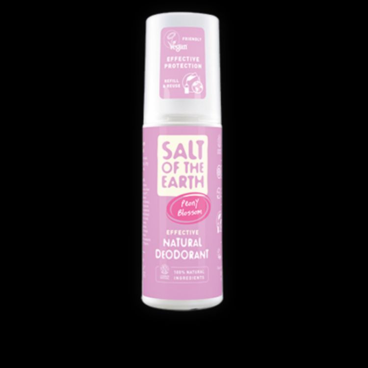 Obrázok z Prírodný kryštálový deodorant v spreji - kvet pivónie - Salt of the Earth - 100 ml