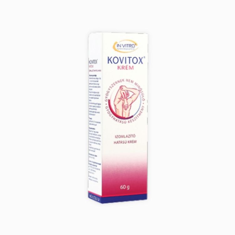 Obrázok z IN VITRO Kovitox krém - úľava pre stuhnuté svaly a namáhané kĺby - 60 g - InVitro