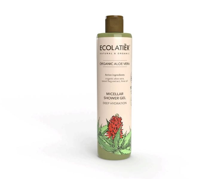 Obrázok z Micelárny sprchový gél  hydratačný Oganic Aloe Vera - 350 ml -  Ecolatier