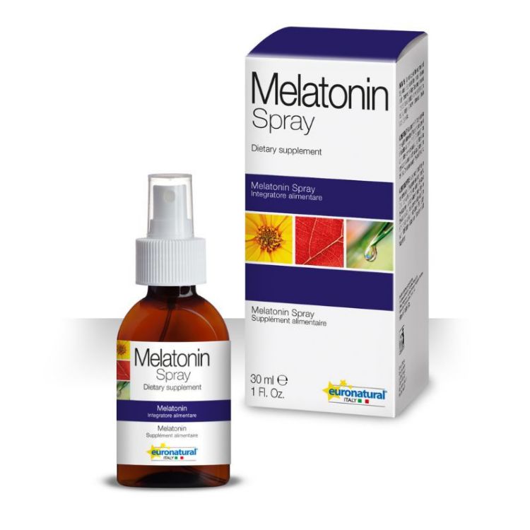 Obrázok z HealthNA Melatonín spray - doplnok výživy - 30 ml - Euronatural
