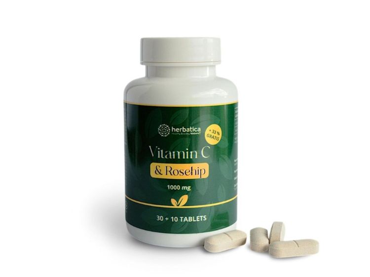 Obrázok z Vitamin C Strong Formula "céčko" - 40 tabliet - Herbatica
