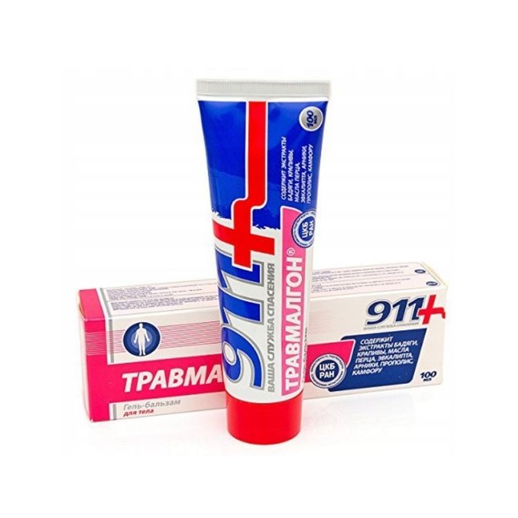 Obrázok z Travmalgon telový gél s gáfrom - 100ml - Twinstec 911+