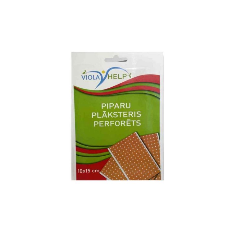 Obrázok z HealthNA Kapsaicínová hrejivá náplasť s výťažkom z papriky - 10x15 cm - ViolaHerb