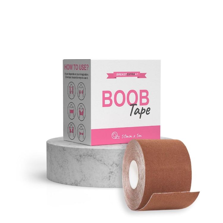 Obrázok z BreastExtra+ BOOB Tape (bronz) - špeciálna lepiaca páska na prsia