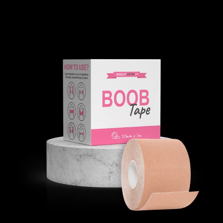 Obrázok z BreastExtra+ BOOB Tape (telová) - špeciálna lepiaca páska na prsia