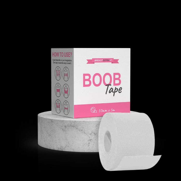 Obrázok z BreastExtra+ BOOB Tape (biela) - špeciálna lepiaca páska na prsia