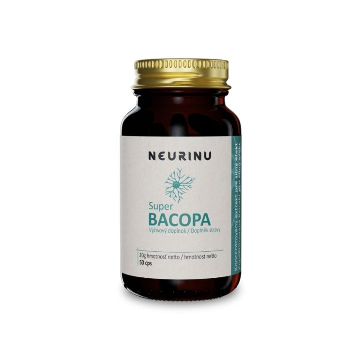 Obrázok z NEURINU Super BACOPA pre vyťaženú myseľ - 50 kapsúl