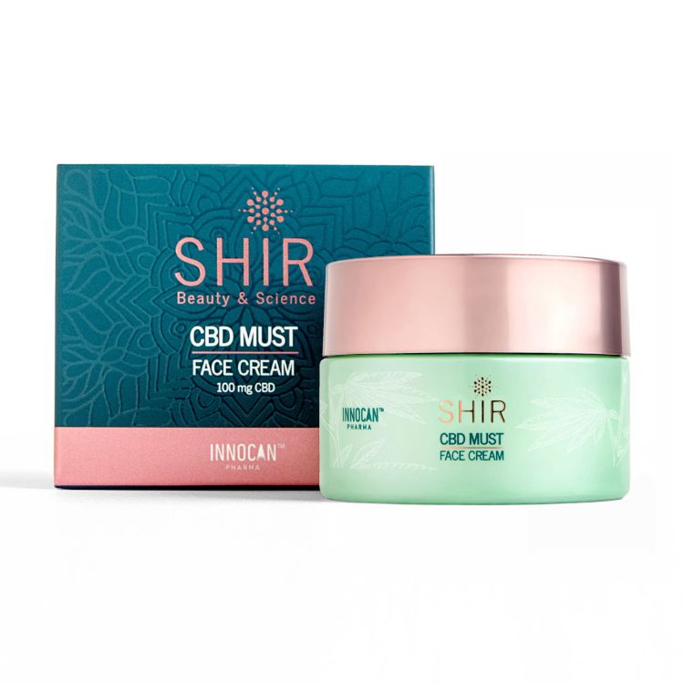 Obrázok z CBD hydratačný pleťový krém proti vráskam 50 ml - SHIR Beauty & Science