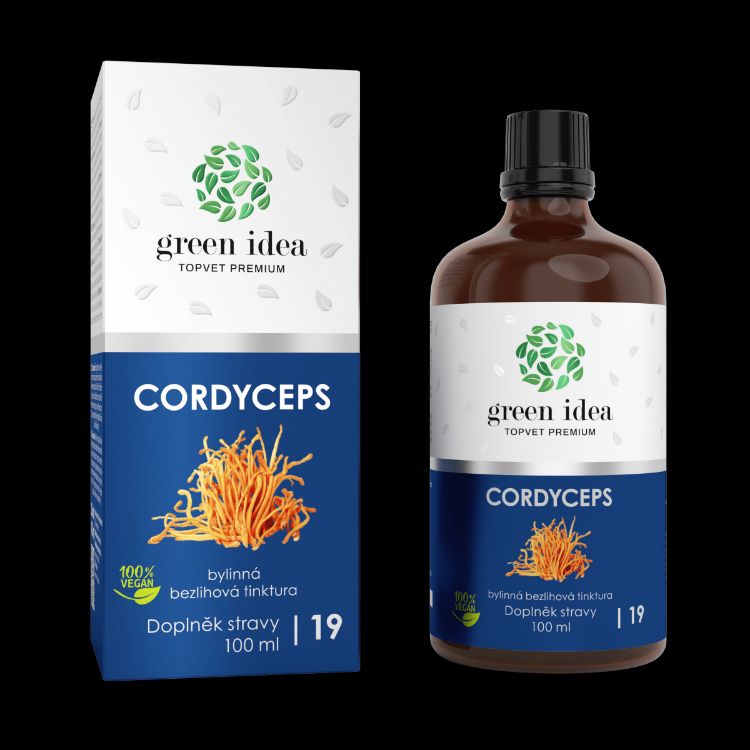 Obrázok z Cordyceps - bezlistá tinktúra 100 ml - Green idea