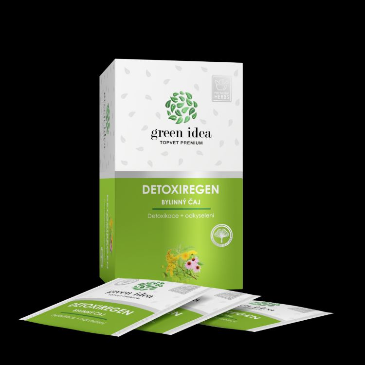 Obrázok z Herbex Detoxiregen - bylinný čaj 20 vrecúšok - Green idea