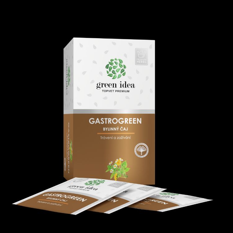 Obrázok z Herbex Gastrogreen - bylinný čaj 20 vrecúšok - Green idea