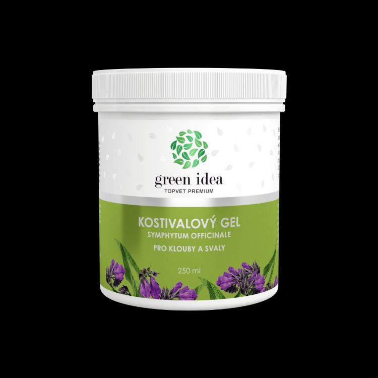 Obrázok z Masážny gél Fossil 250 ml - Green idea