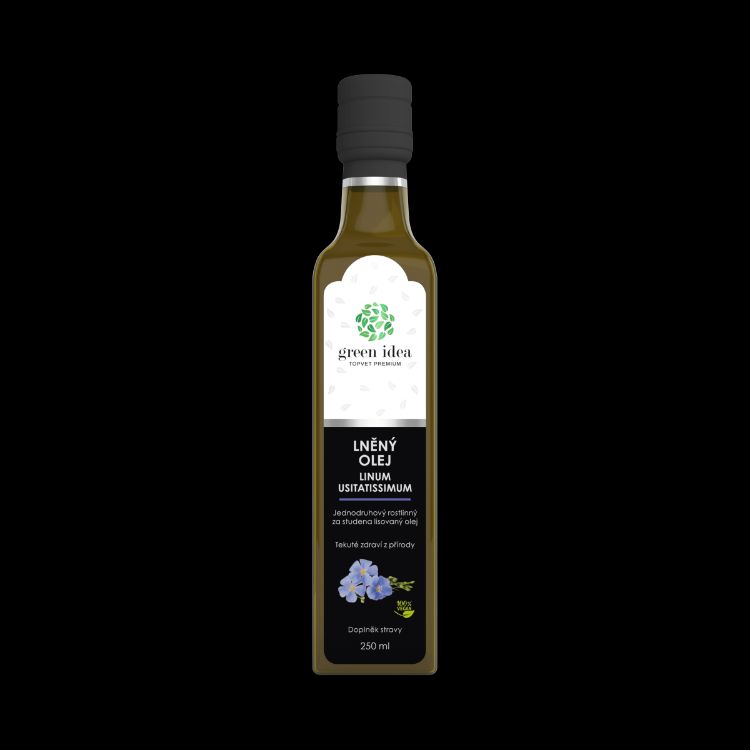 Obrázok z Ľanový olej 250 ml - Green idea