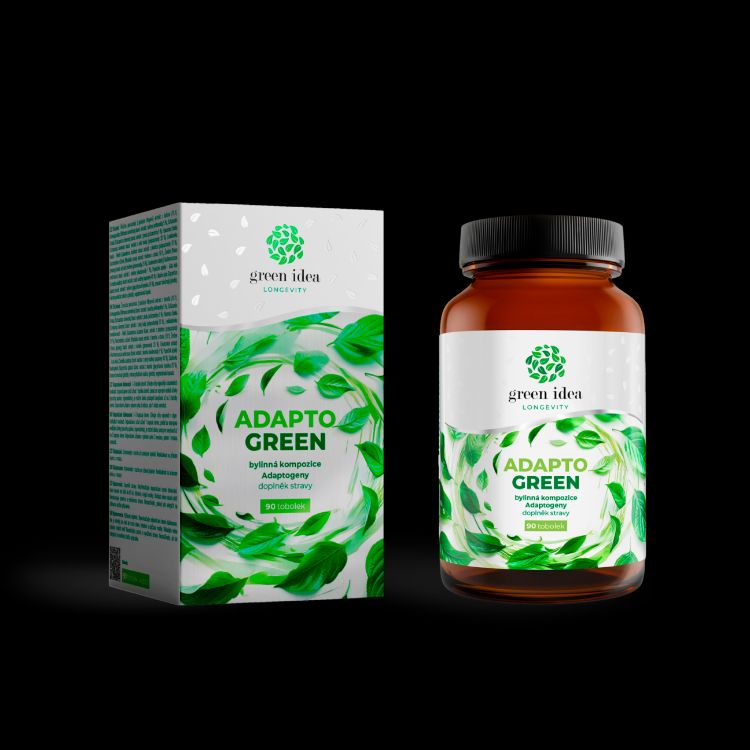 Obrázok z LONGEVITY ADAPTO GREEN kapsuly 90 ks - Green idea