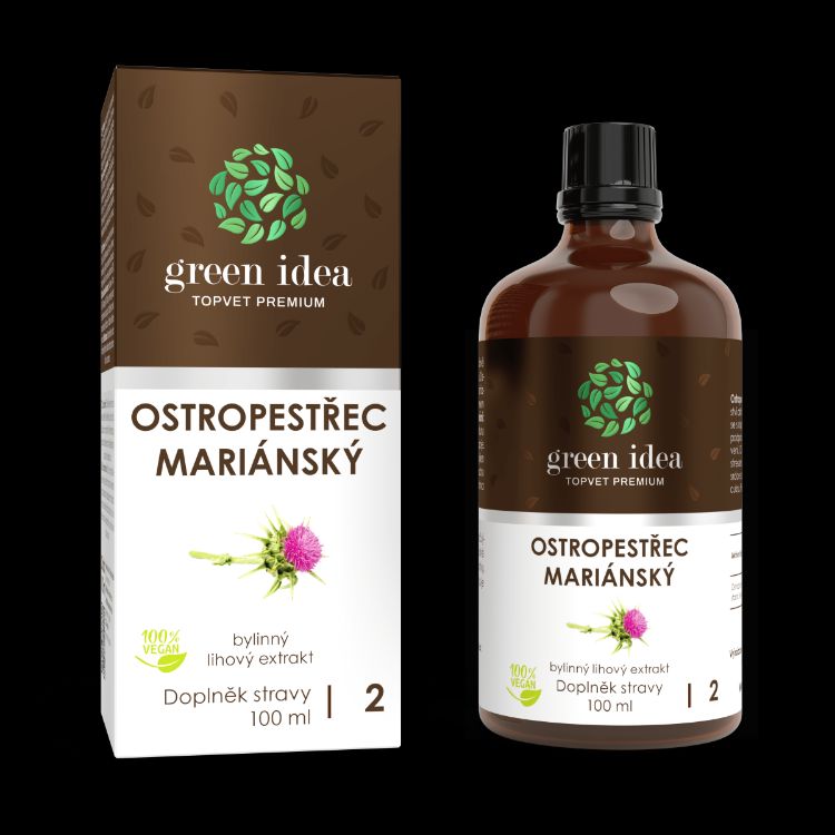 Obrázok z Bodliaková tinktúra - kvapky 100 ml - Green idea
