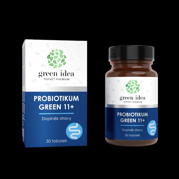 Obrázok z Probiotické kapsule GREEN 11+ 30 ks - Green idea