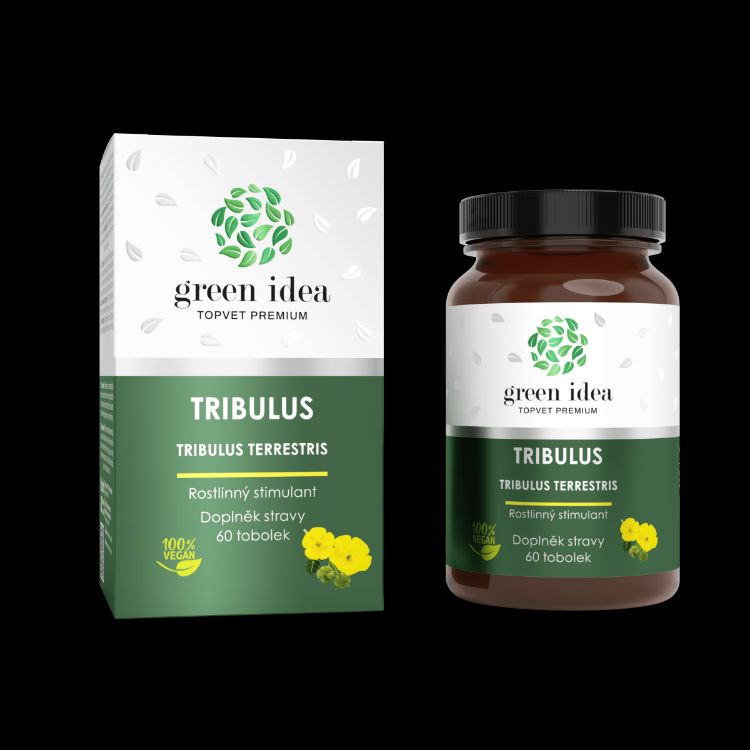 Obrázok z Tribulus bylinný extrakt - kapsule 60 ks - Green idea