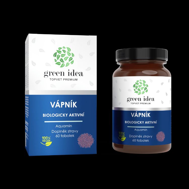 Obrázok z Vápnik - Aquamin - kapsule 60 ks - Green idea