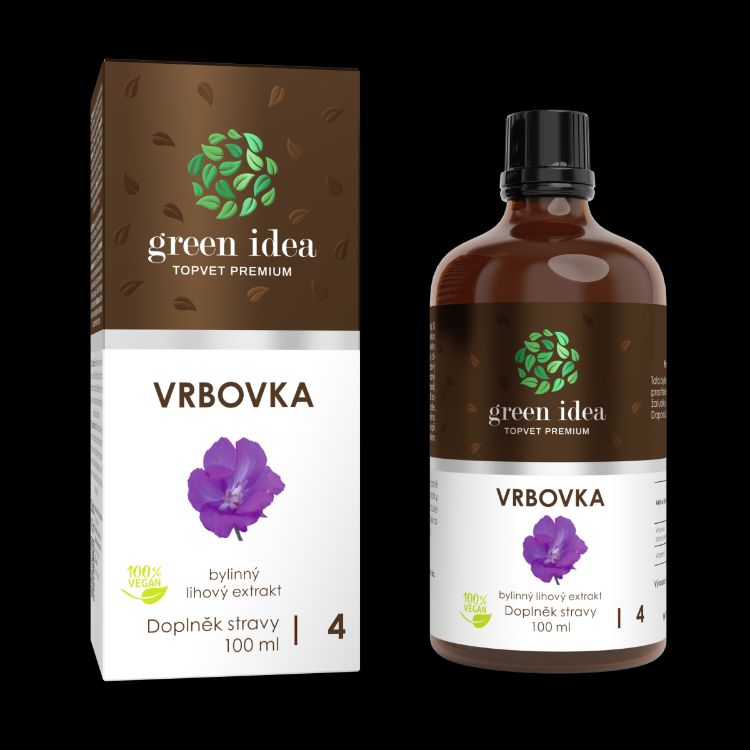 Obrázok z Vŕbová tinktúra - kvapky 100 ml - Green idea