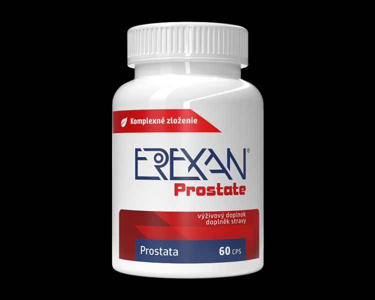 Obrázok z EREXAN Prostate starostlivosť o prostatu a močové cesty - 60 kapsúl