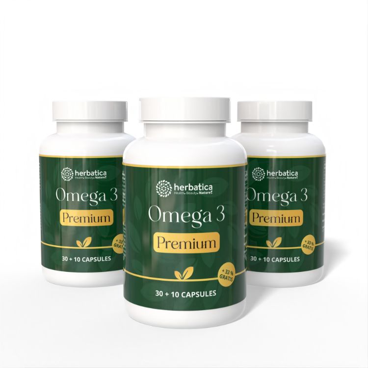 Obrázok z Zvýhodnený set: 3x Omega 3 Premium - 40 kapsúl - Herbatica