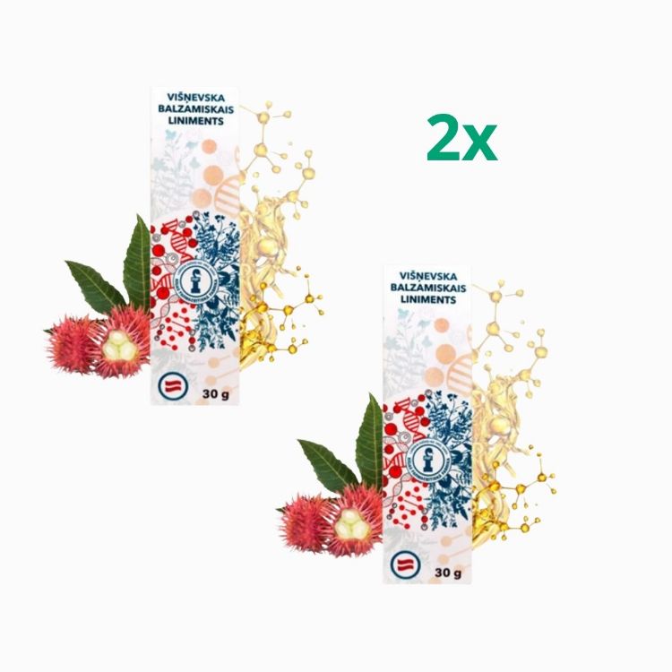 Obrázok z Zvýhodnený set: 2x Višnevského balzam na revitalizáciu pokožky - 30g - HealthNA