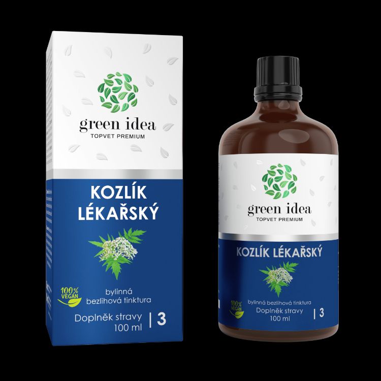 Obrázok z Valeriána - bezalkoholová tinktúra 100 ml - Green idea