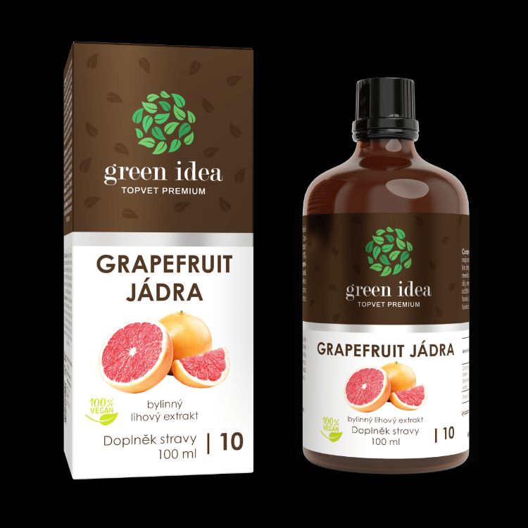 Obrázok z Grapefruit jadrová tinktúra - kvapky 100 ml - Green idea
